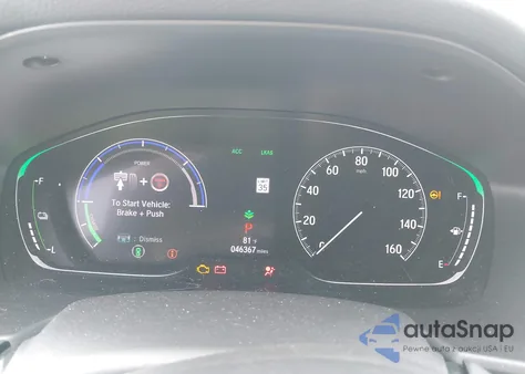 2020 Honda Accord Hybrid Ex-L from USA, damaged, VIN 1HGCV3F56LA007389